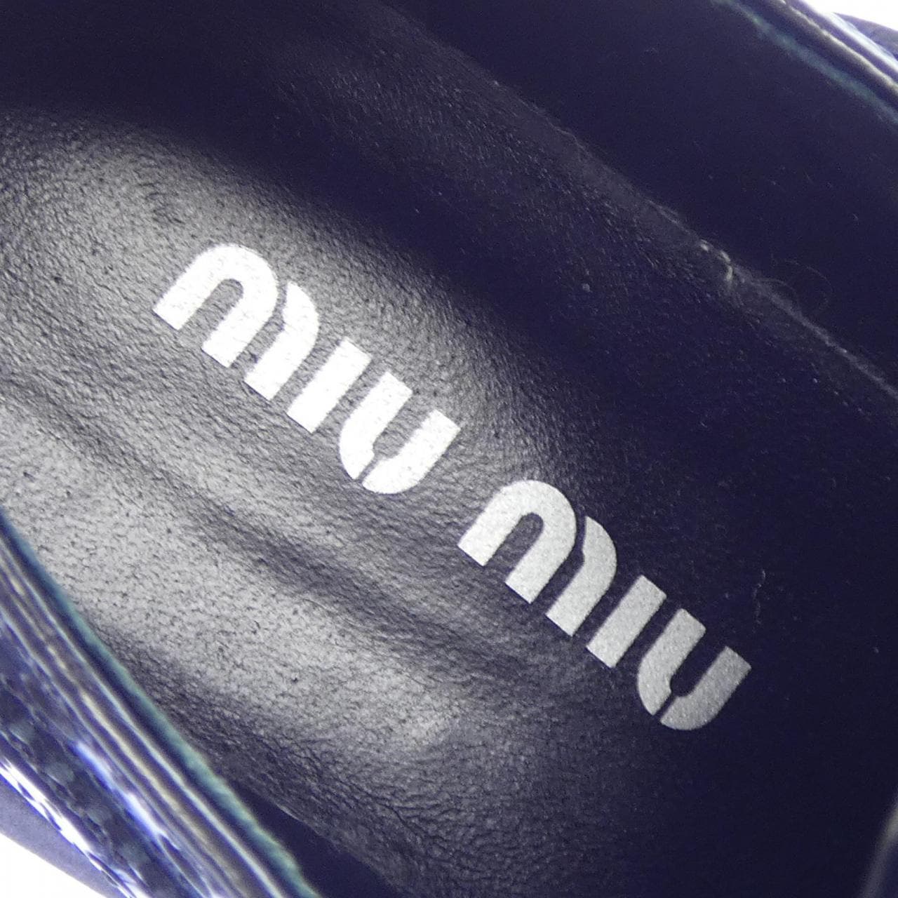 ミュウミュウ MIU MIU ウイングチップ シューズ