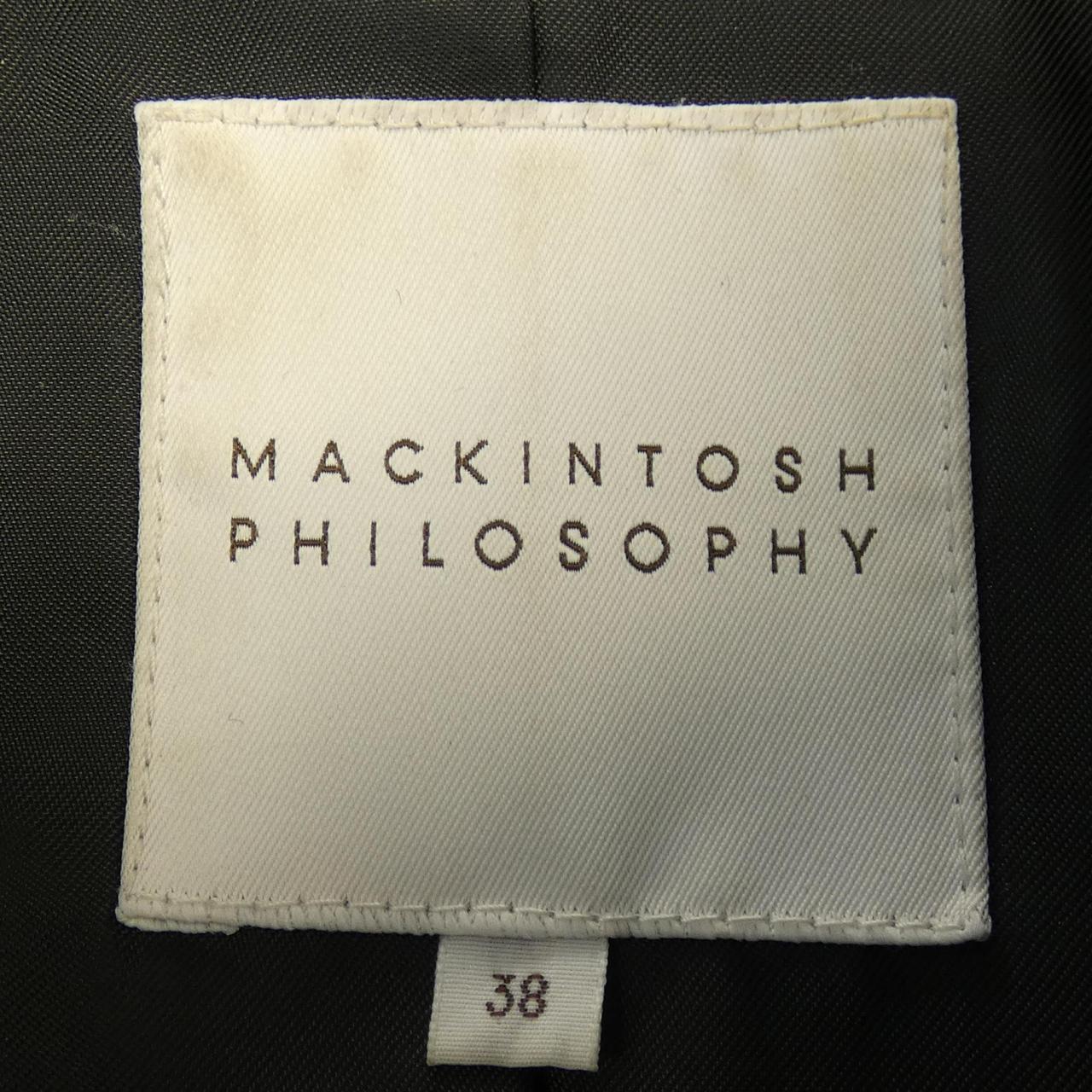 マッキントッシュフィロソフィー MACKINTOSH PHILOSOPH レザーライダースジャケット