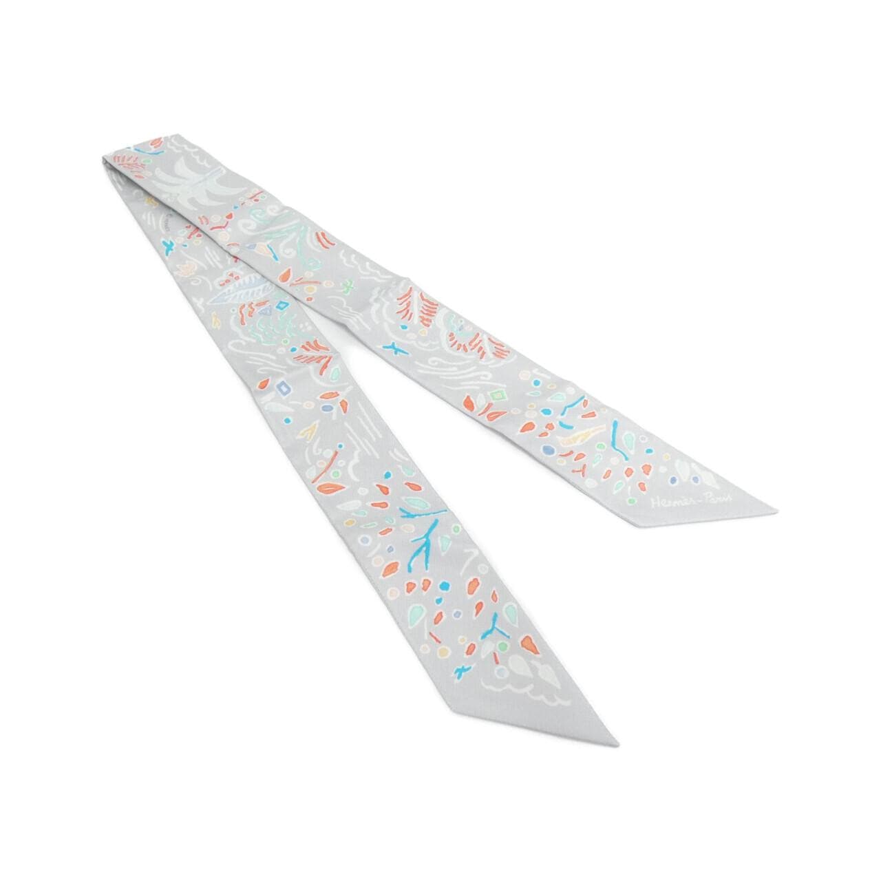 HERMES ISOLA DI PRIMAVERA Twilly 063755S Scarf