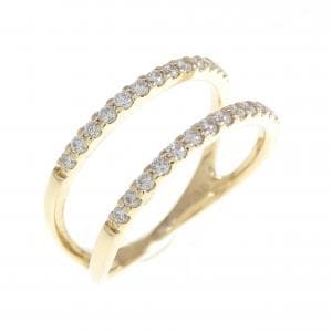 K18YG ダイヤモンド リング 0.16CT