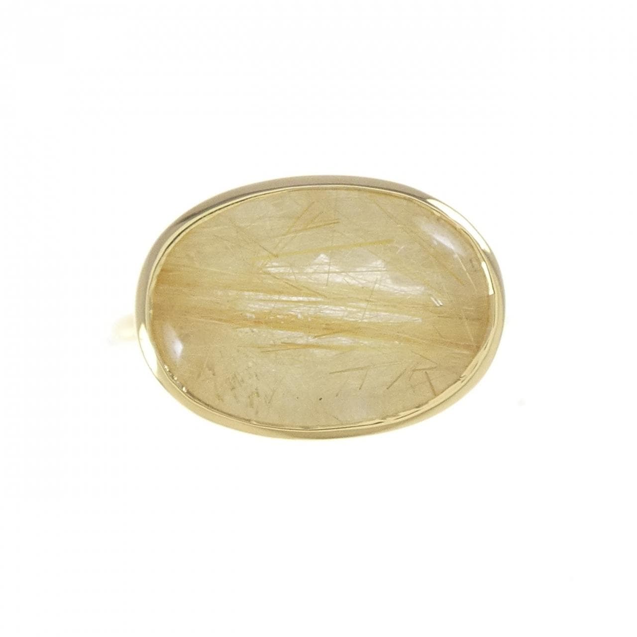 K18YG石英戒指 5.50CT