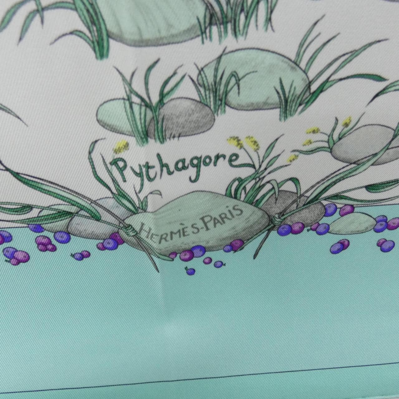 エルメス PYTHAGORE カレ スカーフ