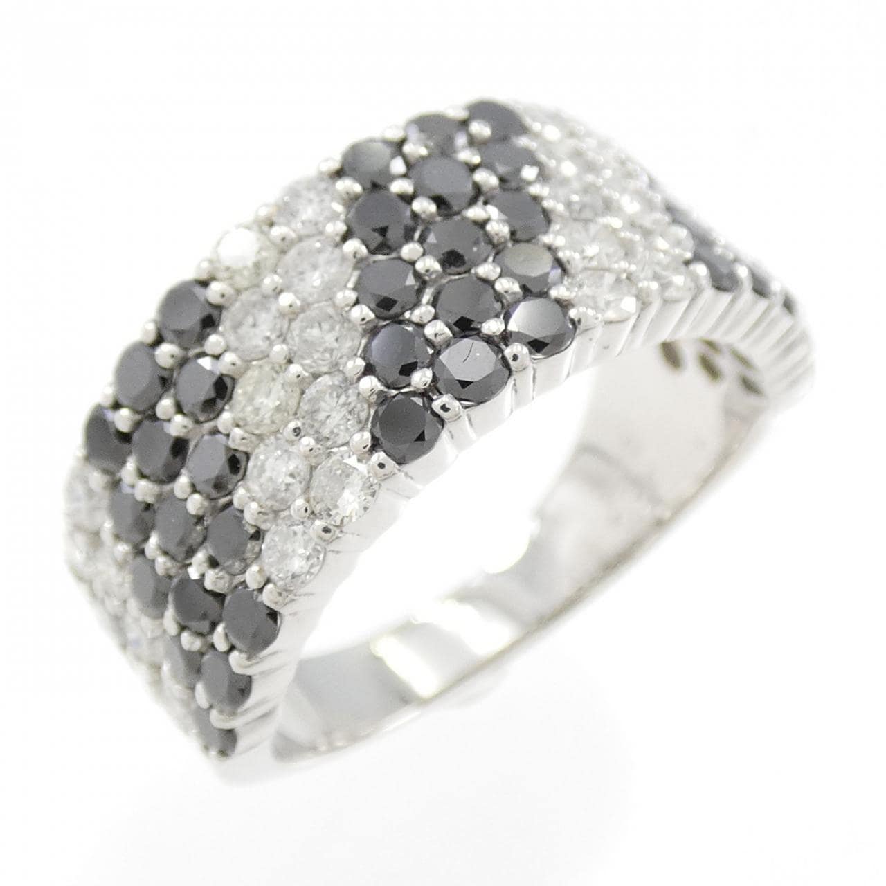 K18WG ダイヤモンド リング 1.27CT