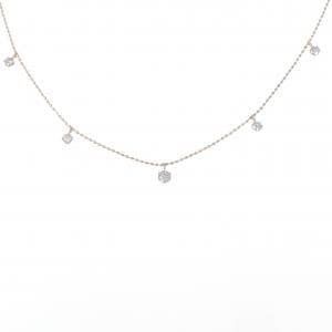 K18YG ダイヤモンド ネックレス 0.36CT