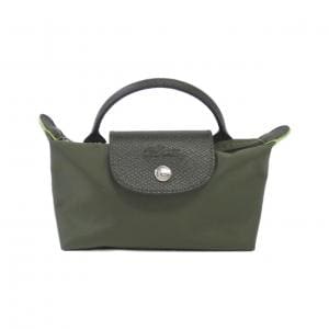 [新品] Longchamp Le Pliage 绿色 34175 919 手拿包