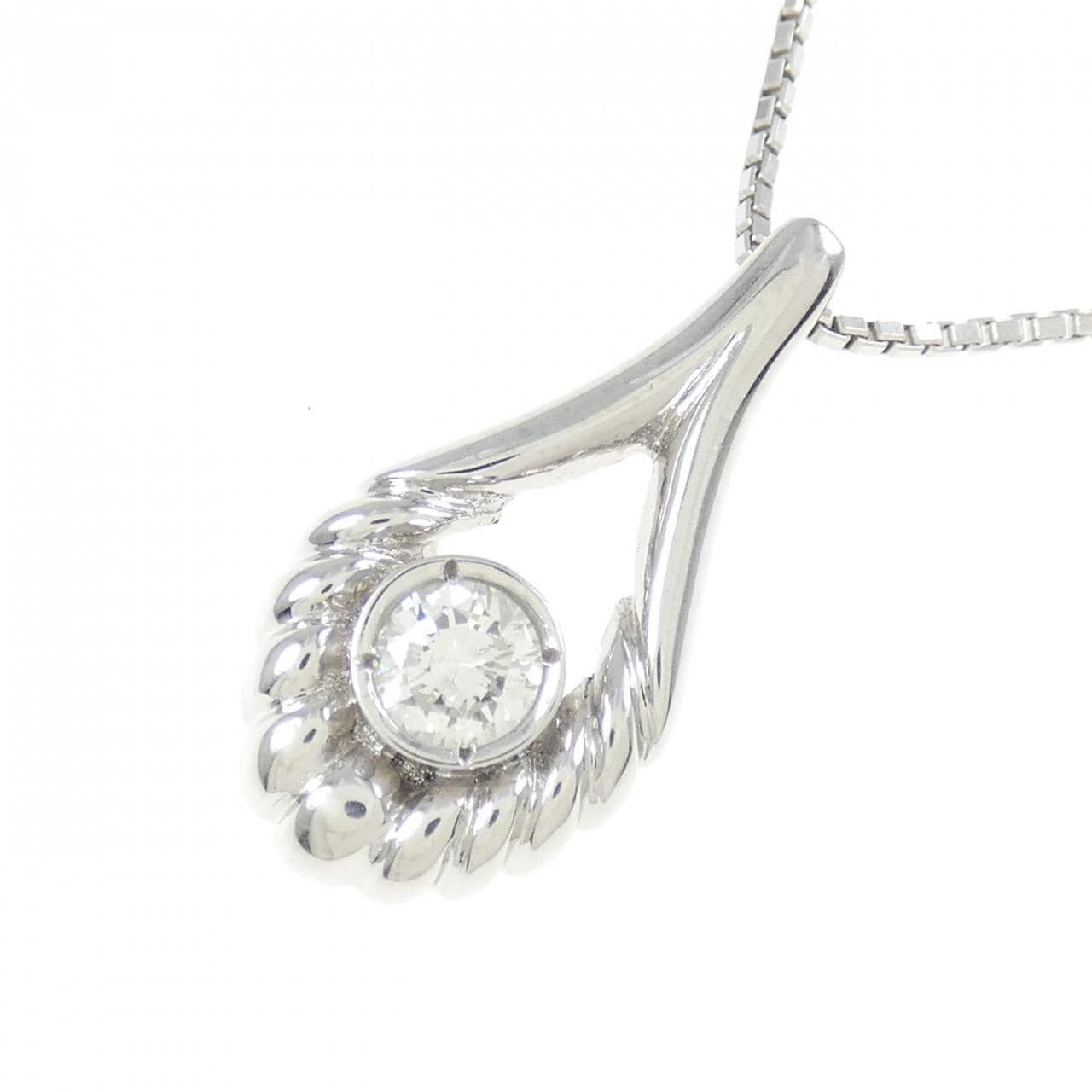 PT ダイヤモンド ネックレス 0.29CT