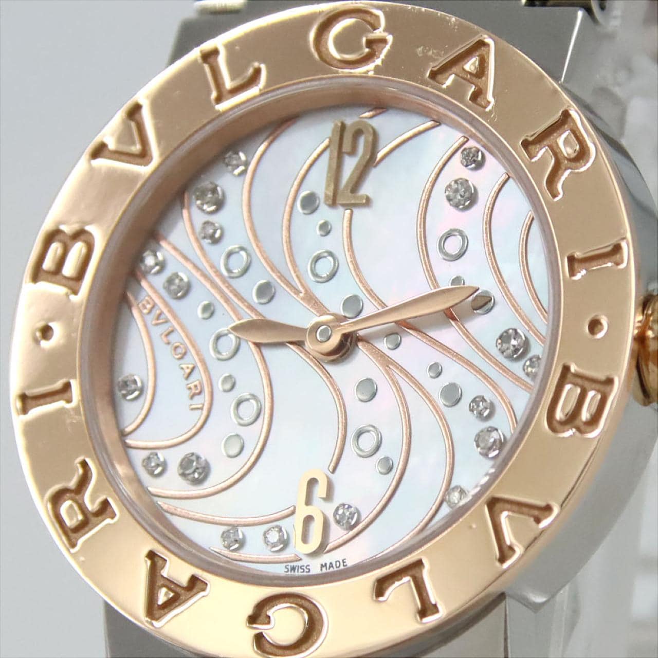 ブルガリ ブルガリブルガリ PGコンビ JAPAN LIMITED BBLP26SG/BBL26WCDSPG SSxPG クォーツ