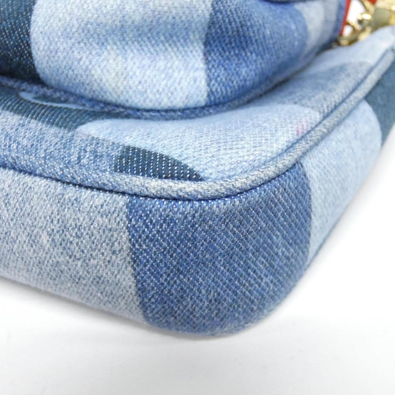 LOUIS VUITTON牛仔花Monogram多口袋配件 M44990 单肩包