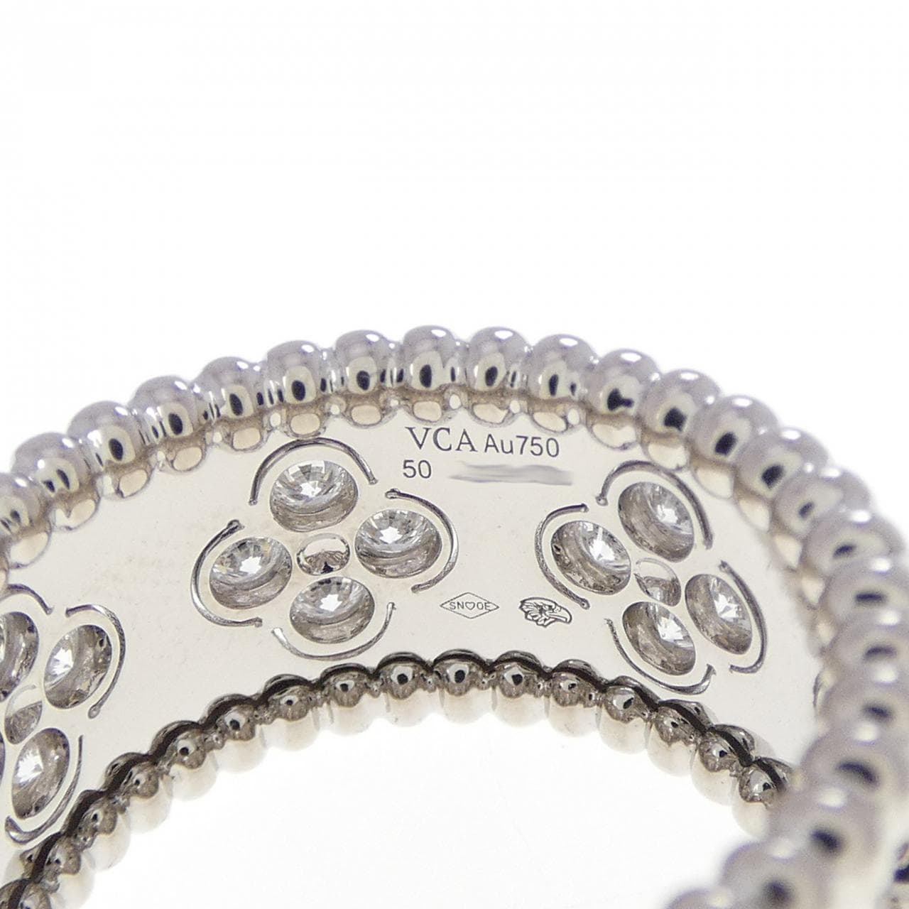 ヴァンクリーフ&アーペル ペルレ クローバー スモール リング