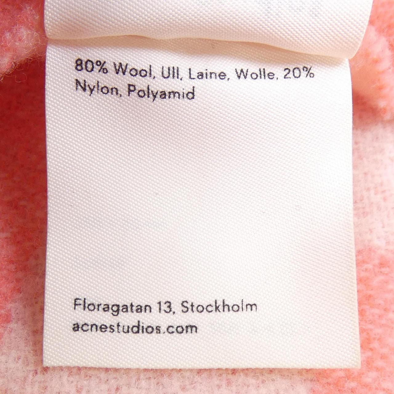ACNE STUDIOS MUFFLER
