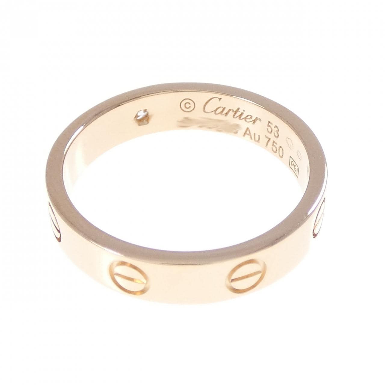 カルティエ ミニラブ 1P リング