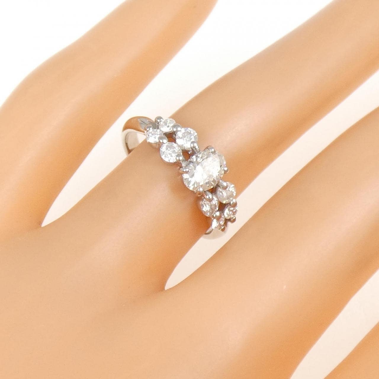 PT900 ダイヤモンド リング 0.50CT