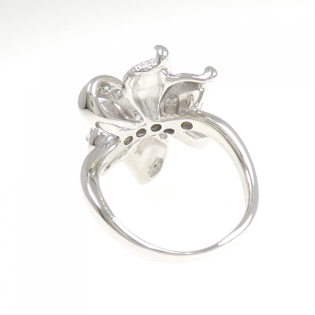 PT900 フラワー ダイヤモンド リング 1.00CT
