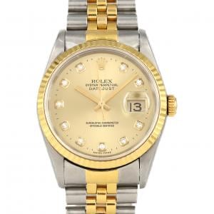 【ノーメンテナンス還元価格】ロレックス デイトジャスト 16233G SSxYG 自動巻 U番