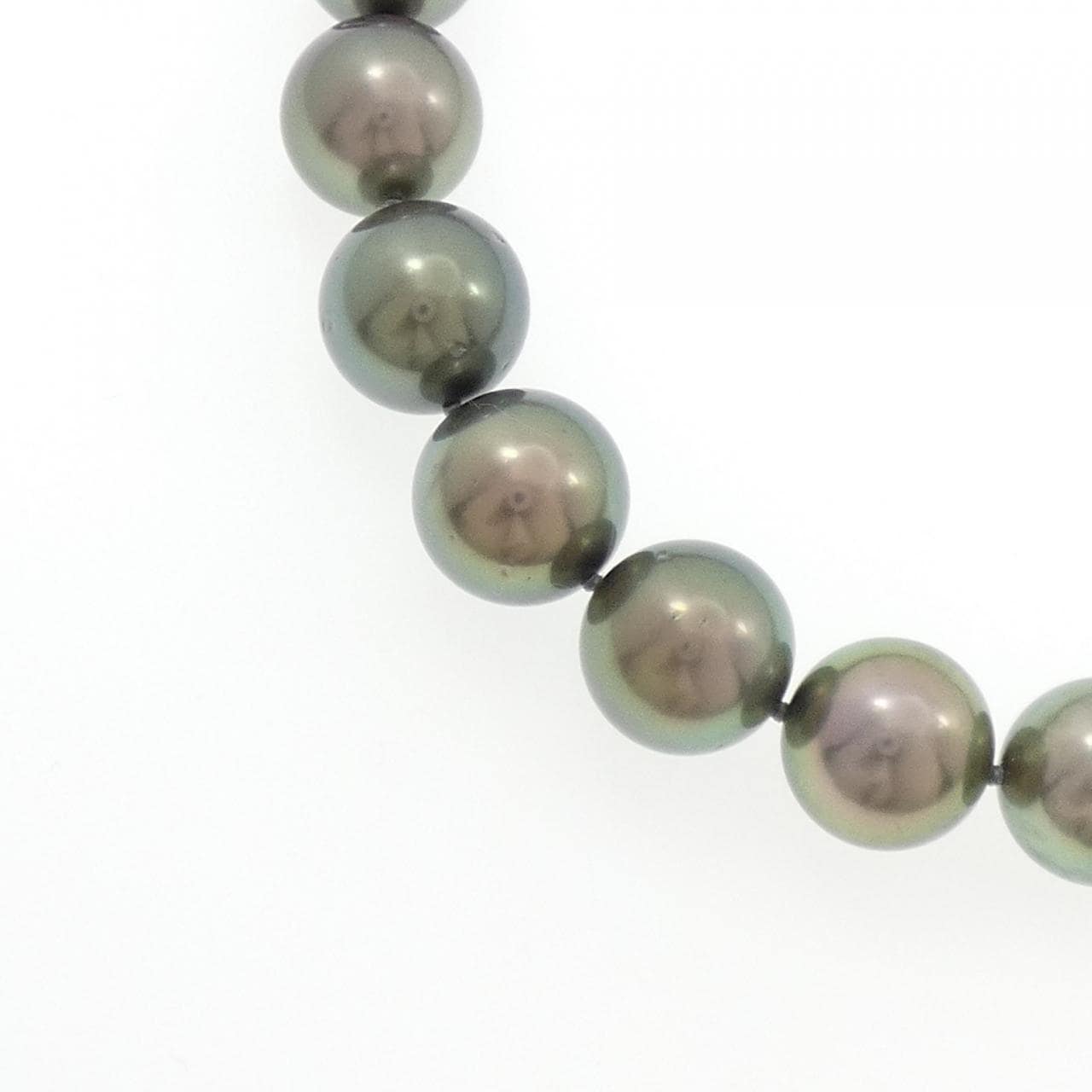 Tasaki Black Pearl Necklace 10-13mm