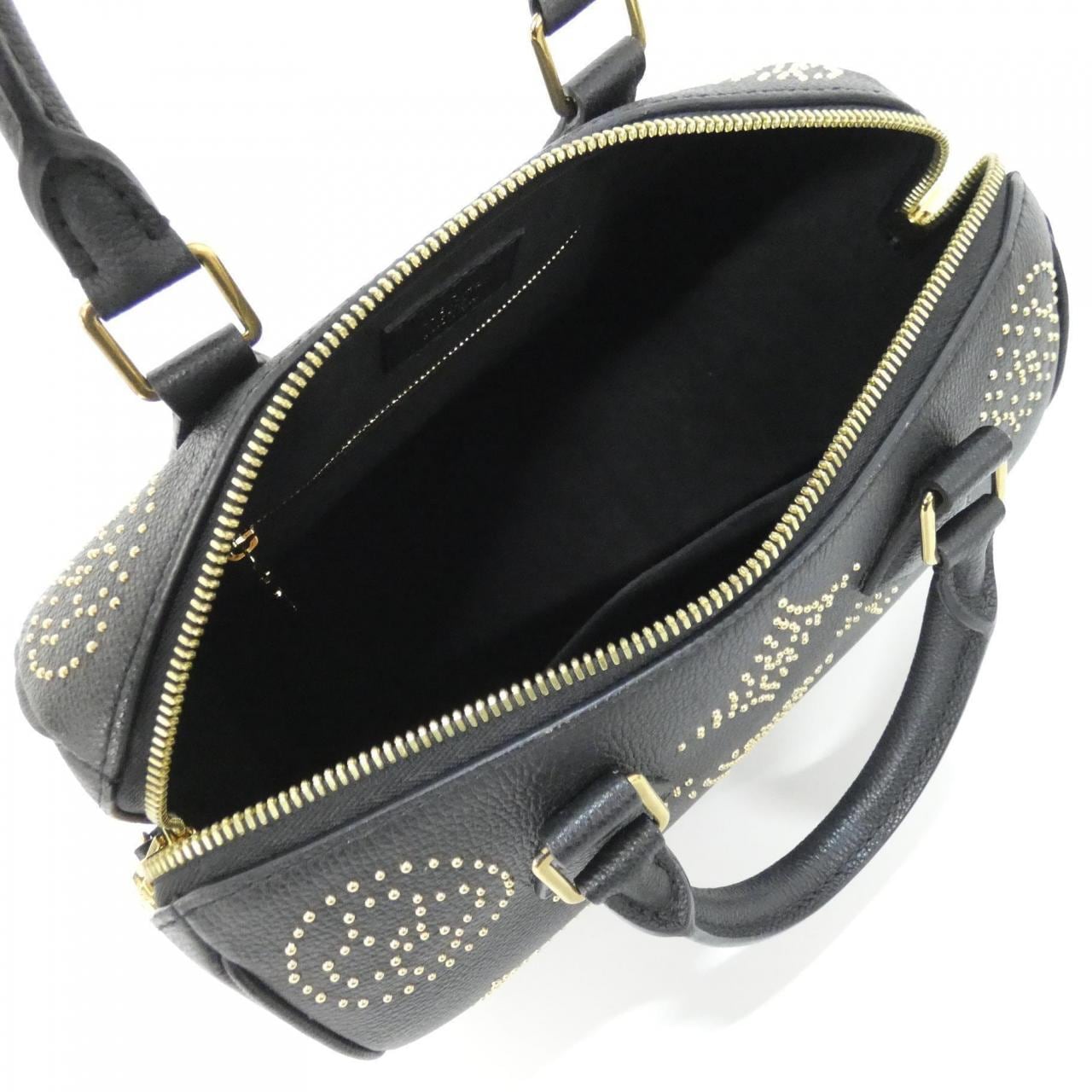 ルイヴィトン モノグラム アンプラント(スタッズ) スピーディ バンドリエール 25cm M46736 ボストンバッグ