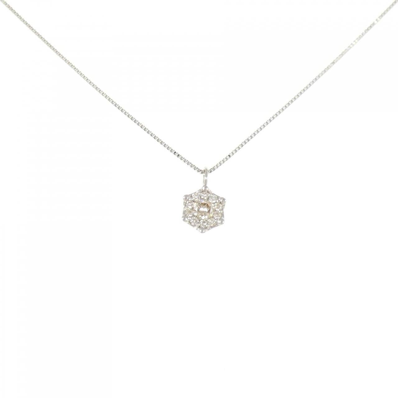 PT900/PT850 ダイヤモンド ネックレス 0.31CT