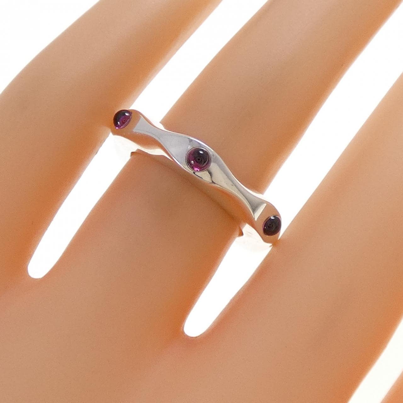 ジョージ ジェンセン ガーネット リング