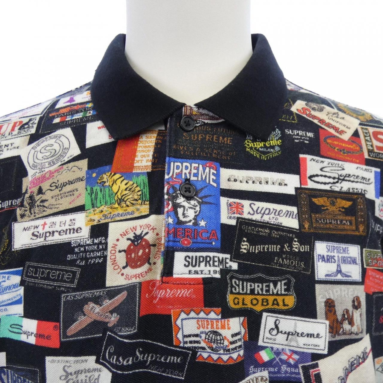 シュプリーム SUPREME Labels ポロシャツ