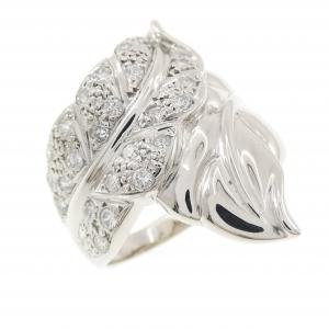 PT900 リーフ ダイヤモンド リング 0.45CT