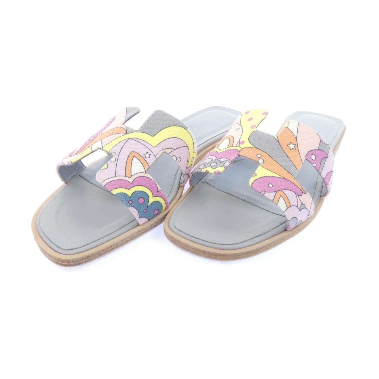 エルメス HERMES オラン ORAN FAUBOURG RAINBOW 191151Z サンダル