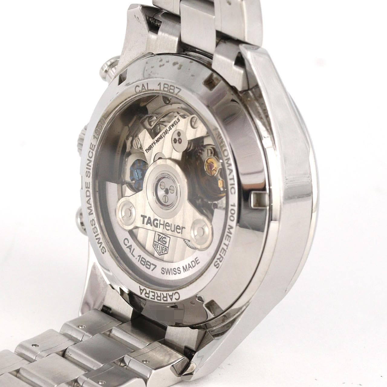 【ノーメンテナンス還元価格】タグ･ホイヤー カレラ1887クロノ･タキメーター CAR2110.BA0720 SS 自動巻