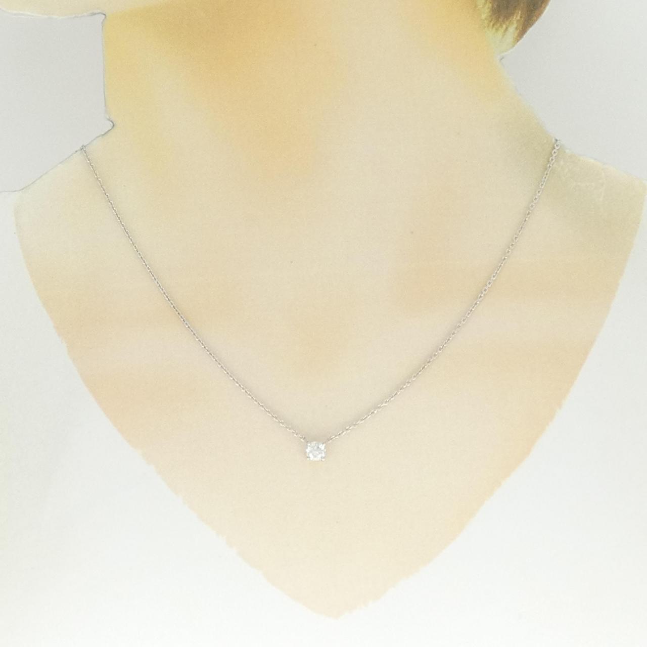 PT900/PT850 ダイヤモンド ネックレス 0.501CT G I1 Fair