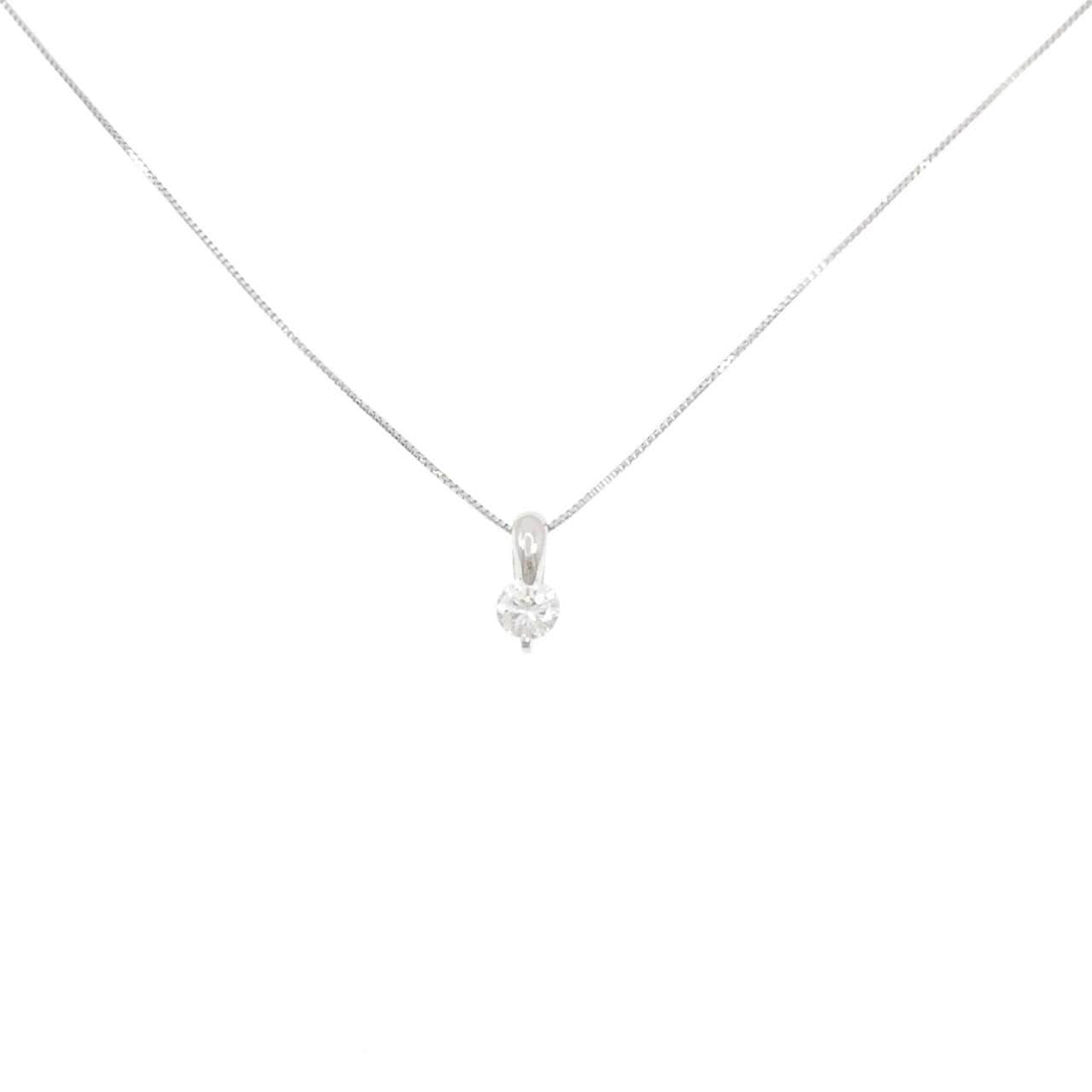 PT900/PT850 ダイヤモンド ネックレス 0.30CT