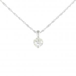 PT900/PT850 ソリティア ダイヤモンド ネックレス 1.007CT