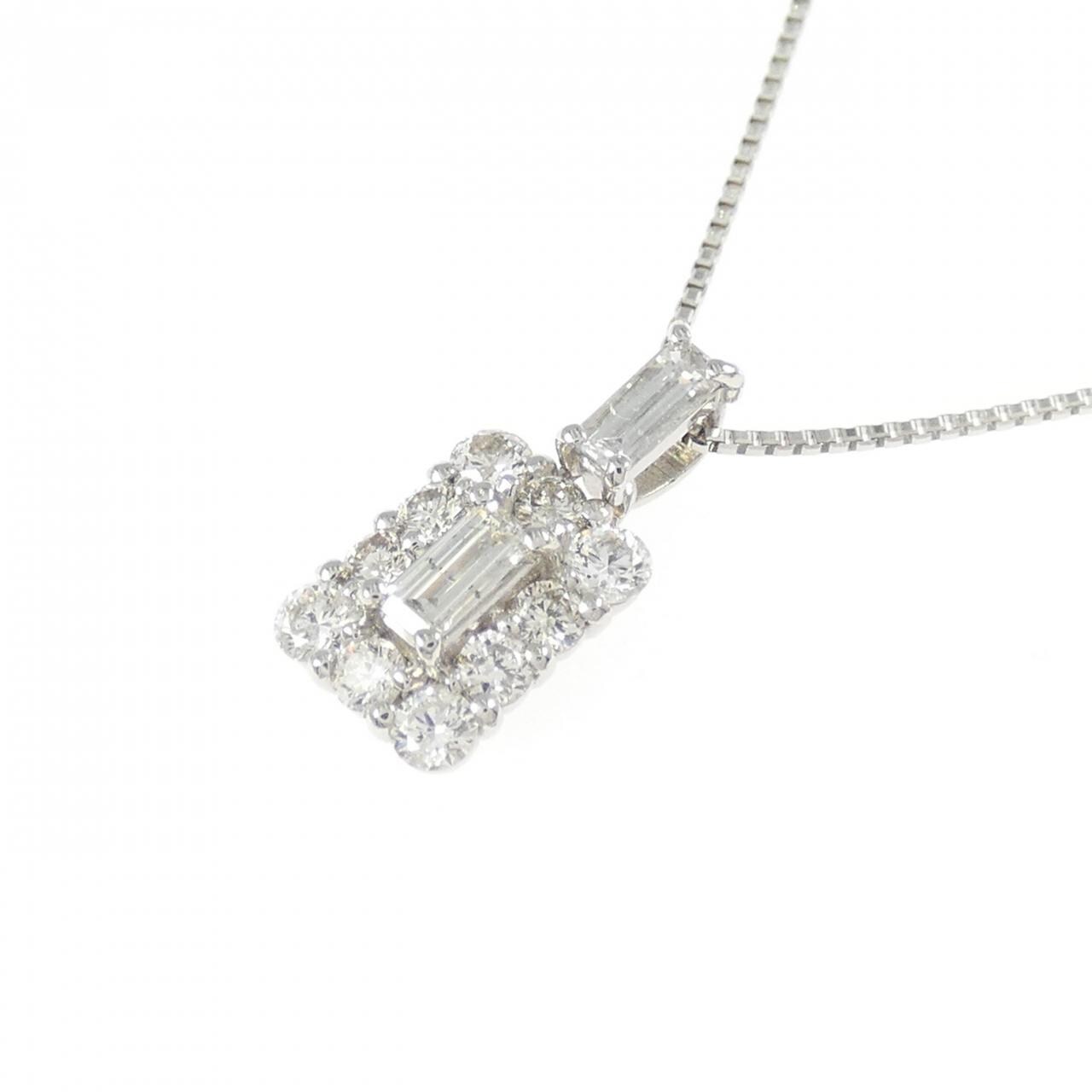 PT900/PT850 ダイヤモンド ネックレス 0.37CT