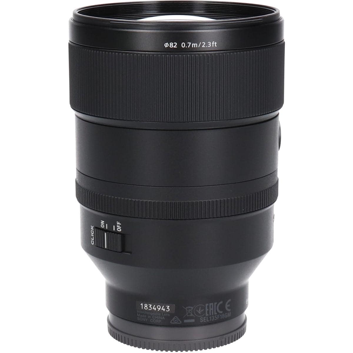 ＦＥ１３５ｍｍ　Ｆ１．８ＧＭ（ＳＥＬ１３５Ｆ１８ＧＭ）