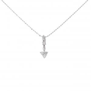 K18WG ダイヤモンド ネックレス 0.10CT