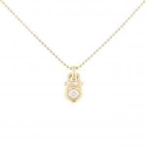 750YG/K18YG ダイヤモンド ネックレス 0.15CT