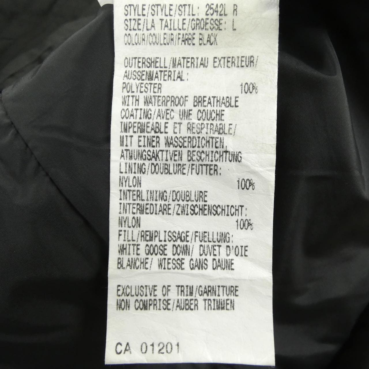 カナダグース CANADA GOOSE 2542L R ダウンベスト