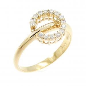 K18YG ダイヤモンド リング 0.15CT