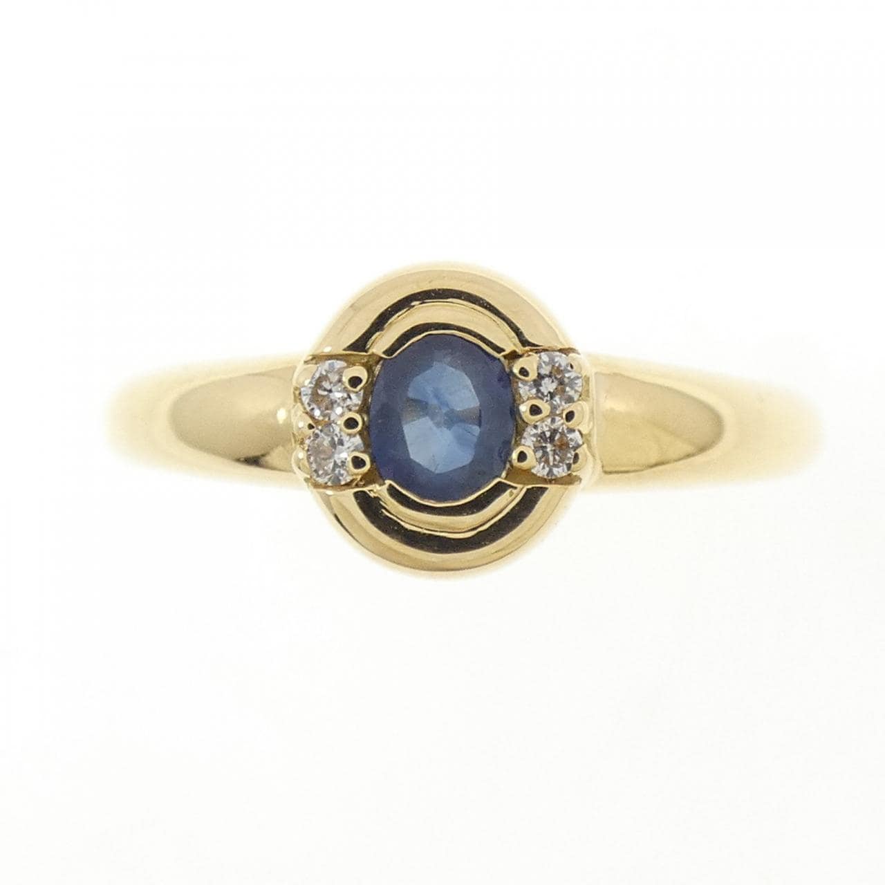 750YG サファイヤ リング