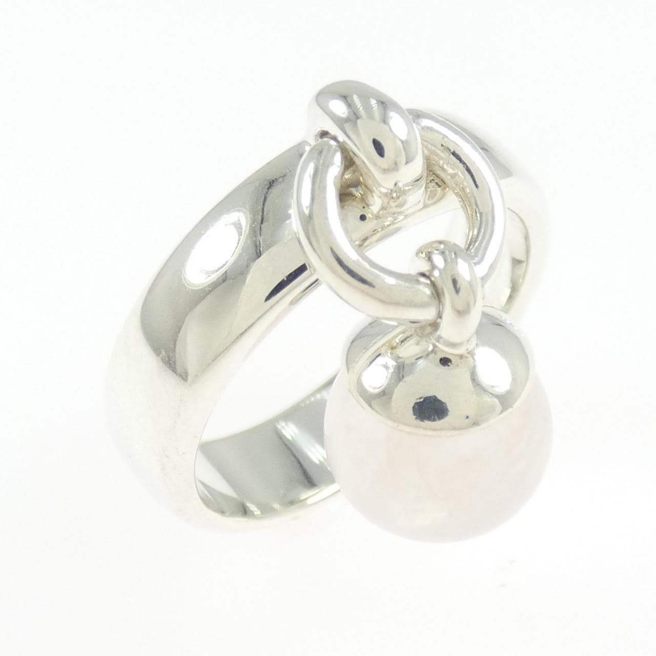 【ヴィンテージ】ティファニー ローズクオーツ リング