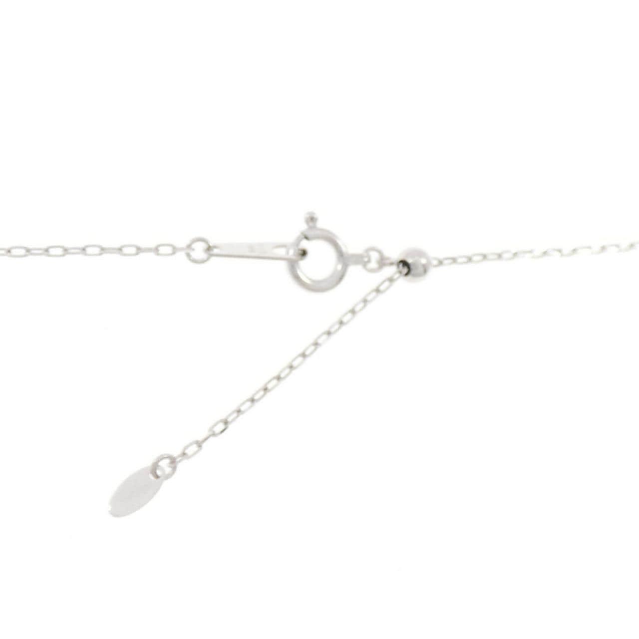 K18WG ダイヤモンド ネックレス 0.03CT