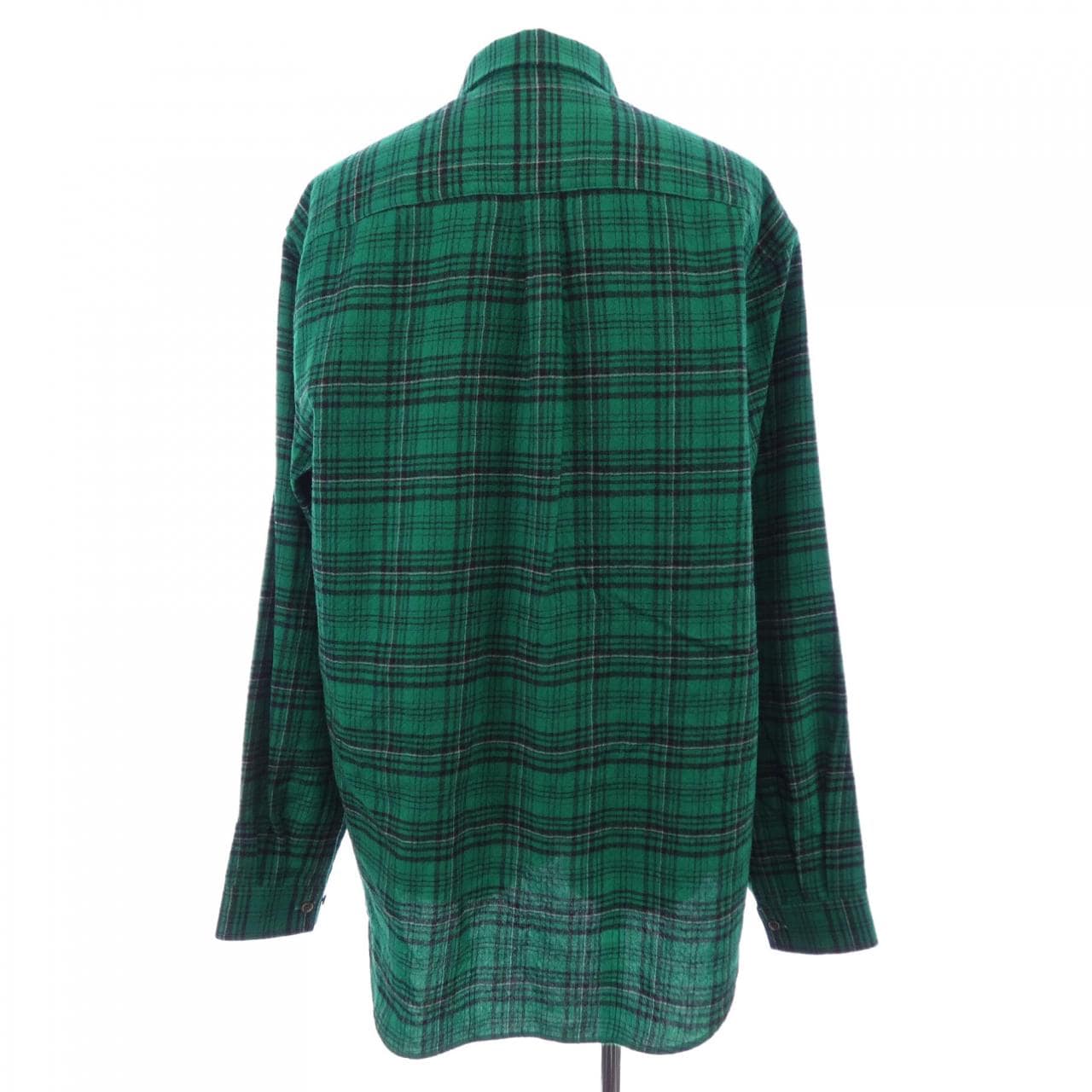 グッチ GUCCI ロッキングホースチェックウールシャツ 672701 ZAIB8 シャツ