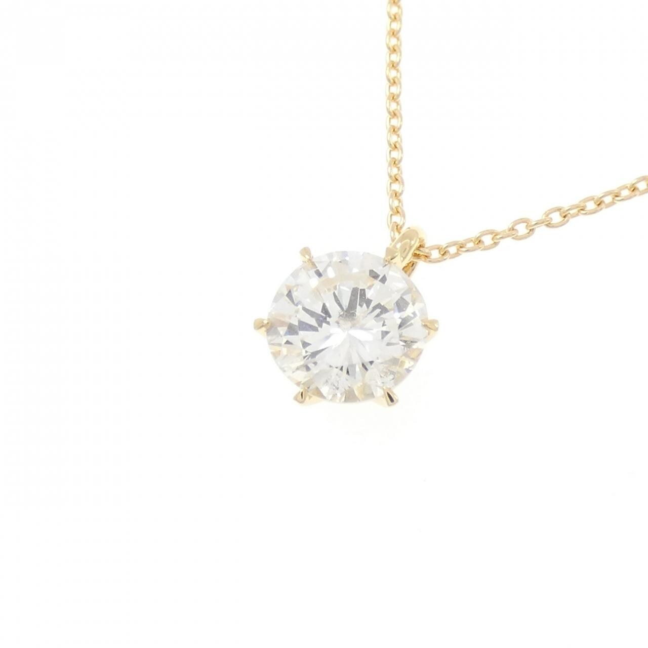【リメイク】K18YG ダイヤモンド ネックレス 1.127CT I I1 Good