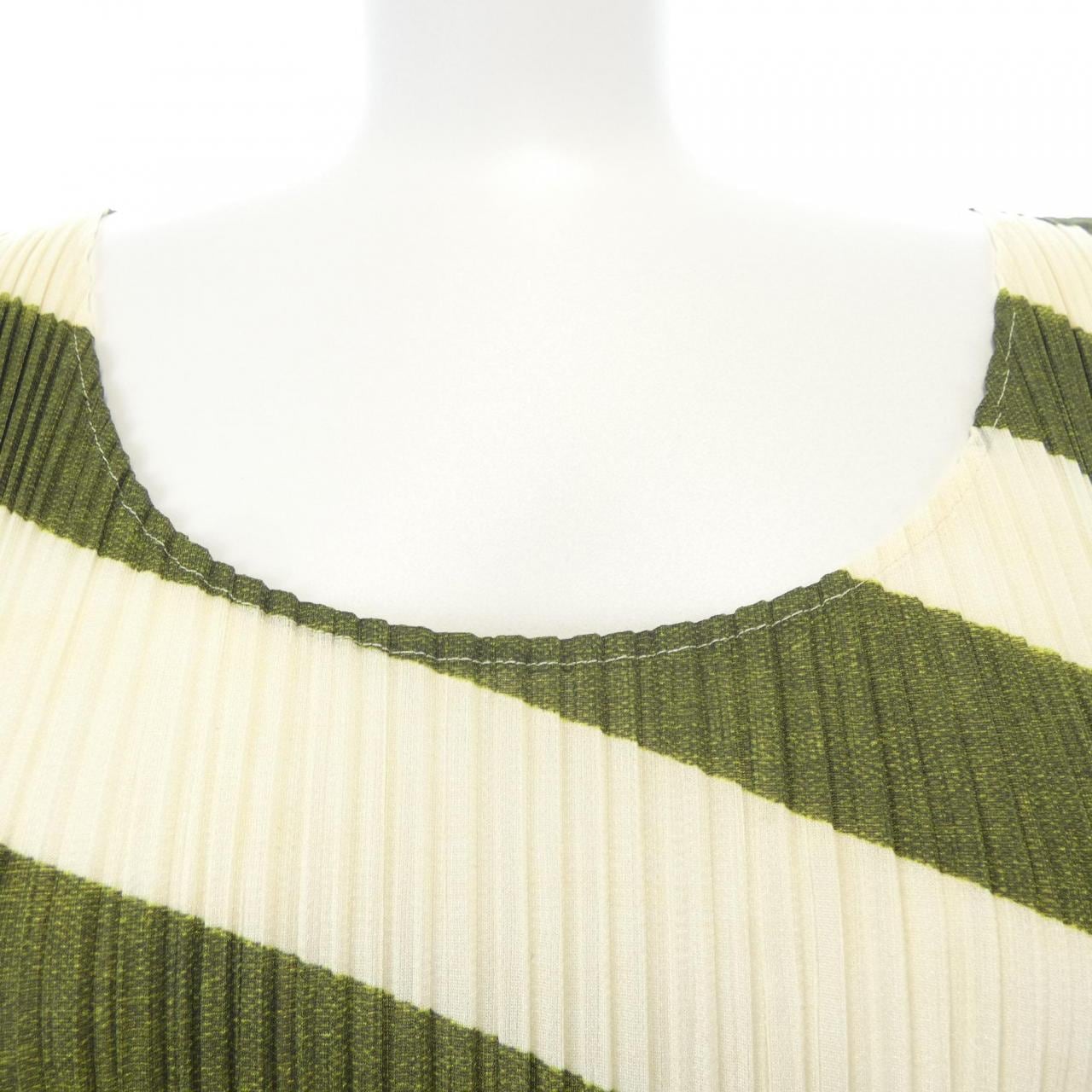 プリーツプリーズ PLEATS PLEASE 2013 市松模様 PP31-JH814 7568052 ワンピース