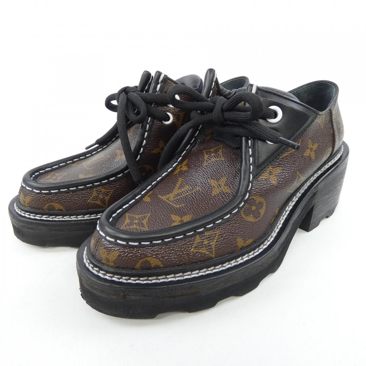 ルイヴィトン LOUIS VUITTON LVボブールライン ダービー シューズ