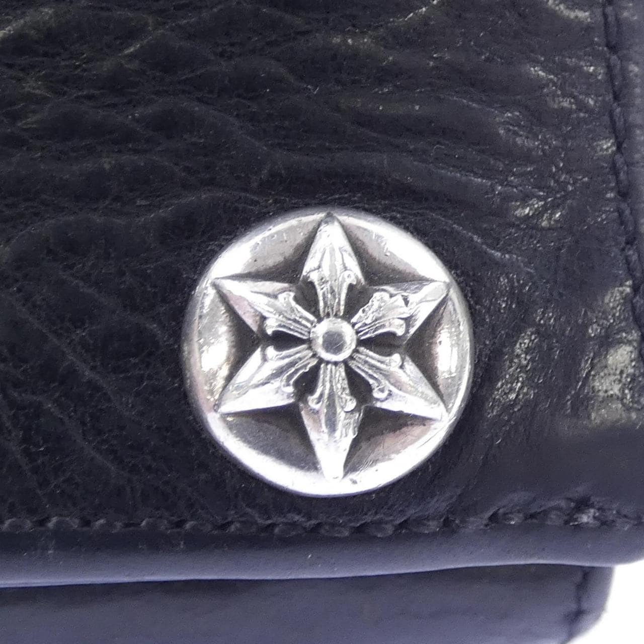 クロムハーツ CHROME HEARTS 3FOLD BLK 2246 304 0300 6200 WALLET