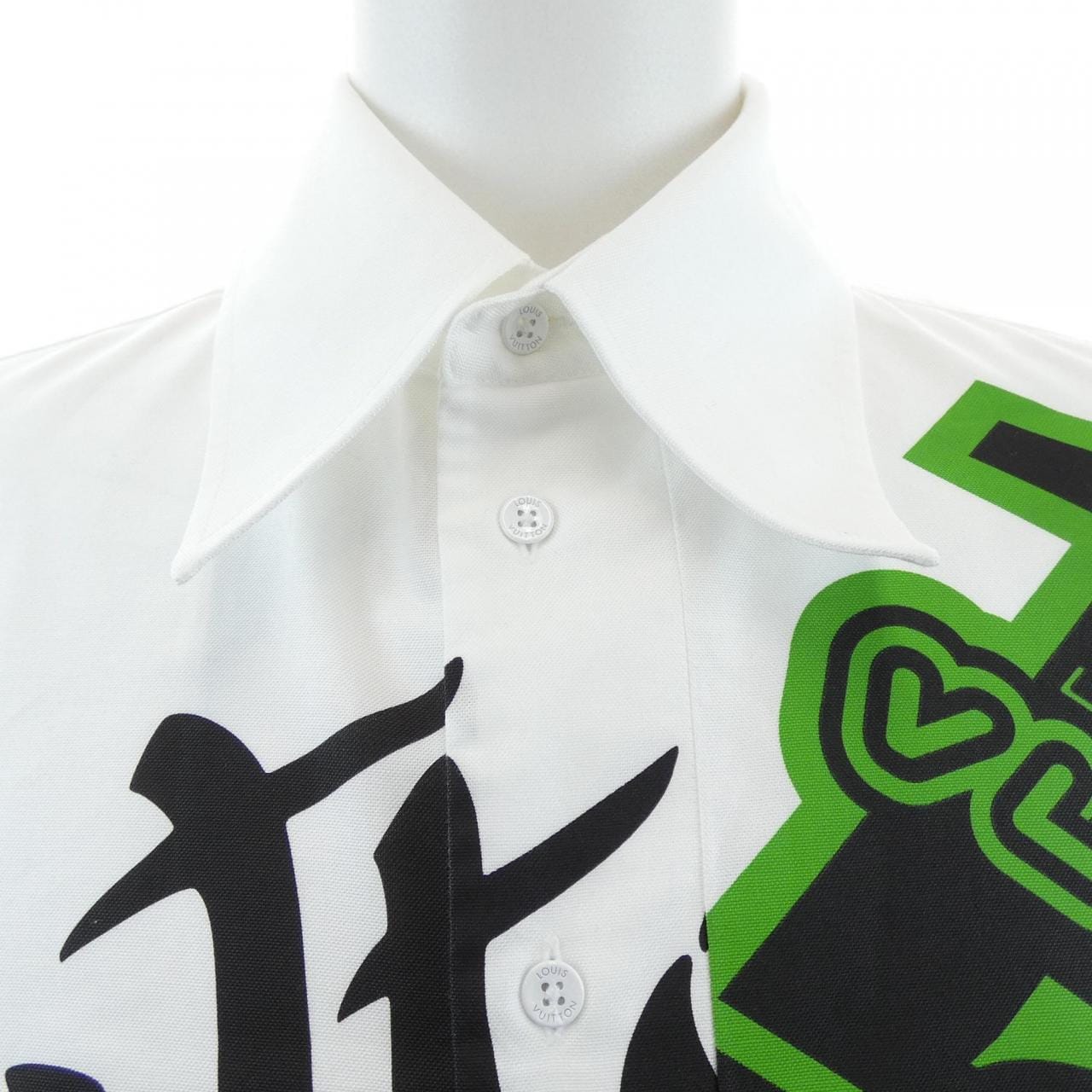 ルイヴィトン LOUIS VUITTON プリンテッドシャツアンドタイ HNS99WH78 シャツ