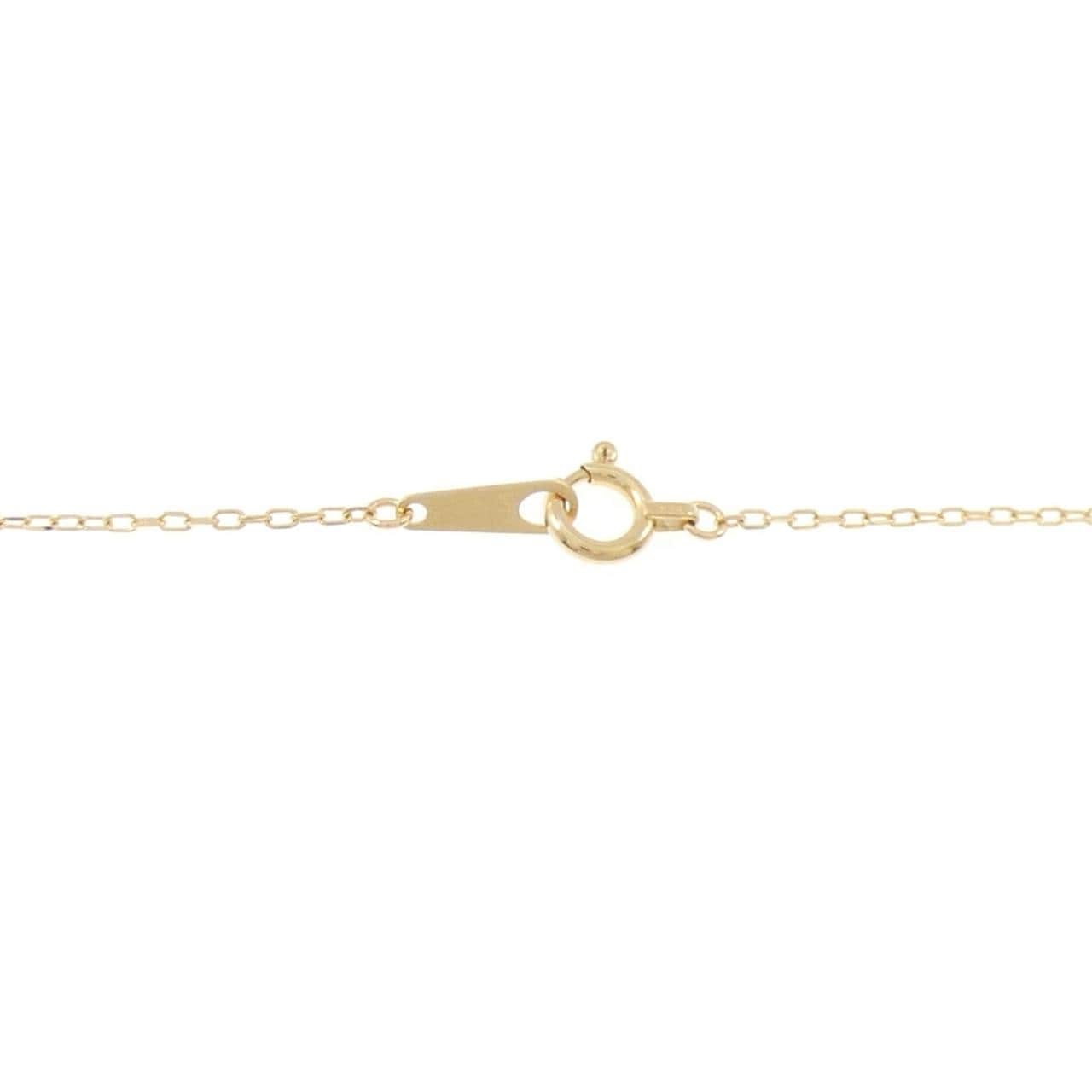 K18YG ダイヤモンド ネックレス 0.15CT