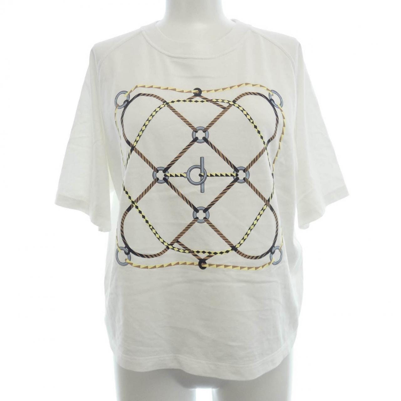 HERMES HERMES FIGURE ARTISTIQUE 3H4609DL T 恤