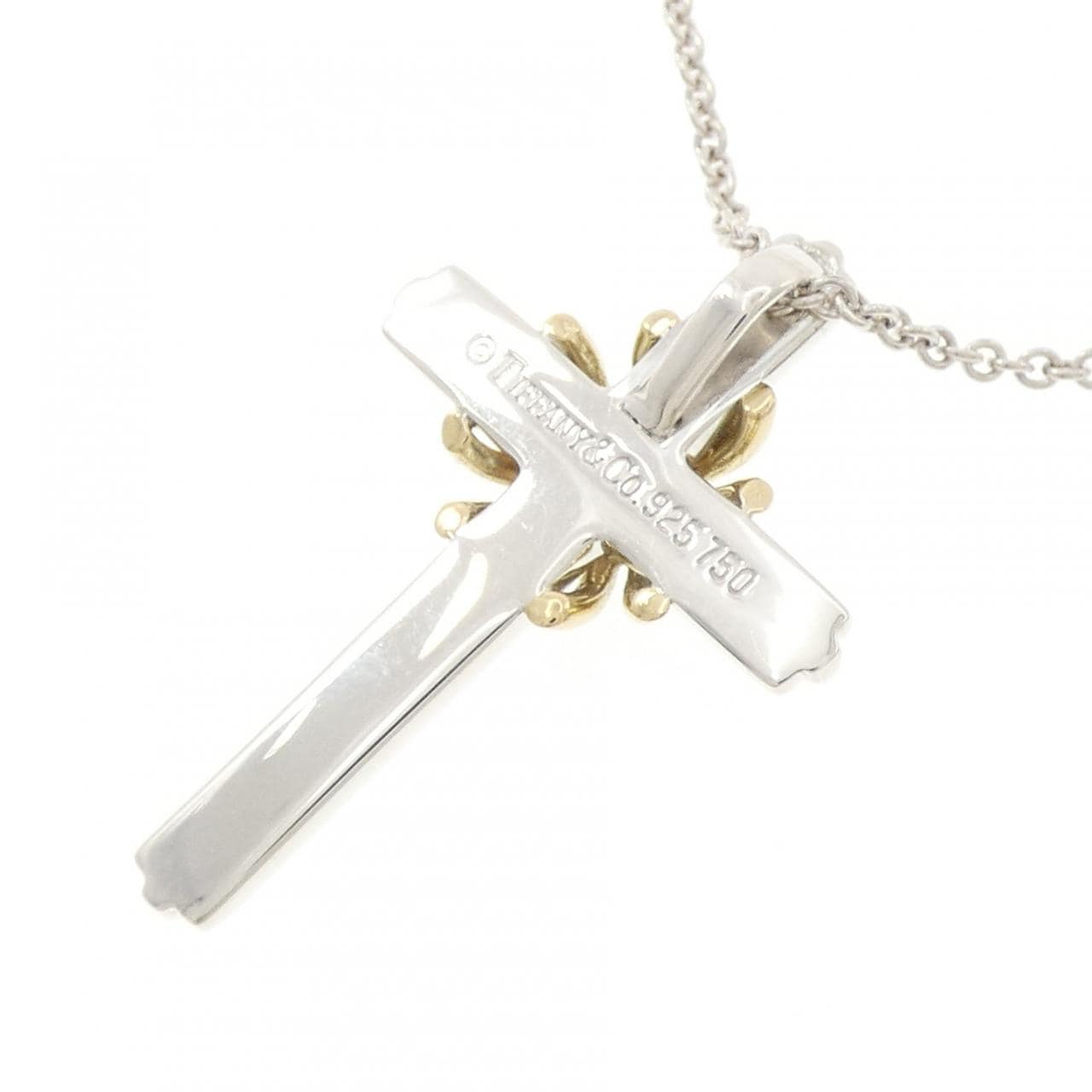 ティファニー 925/750YG ネックレス