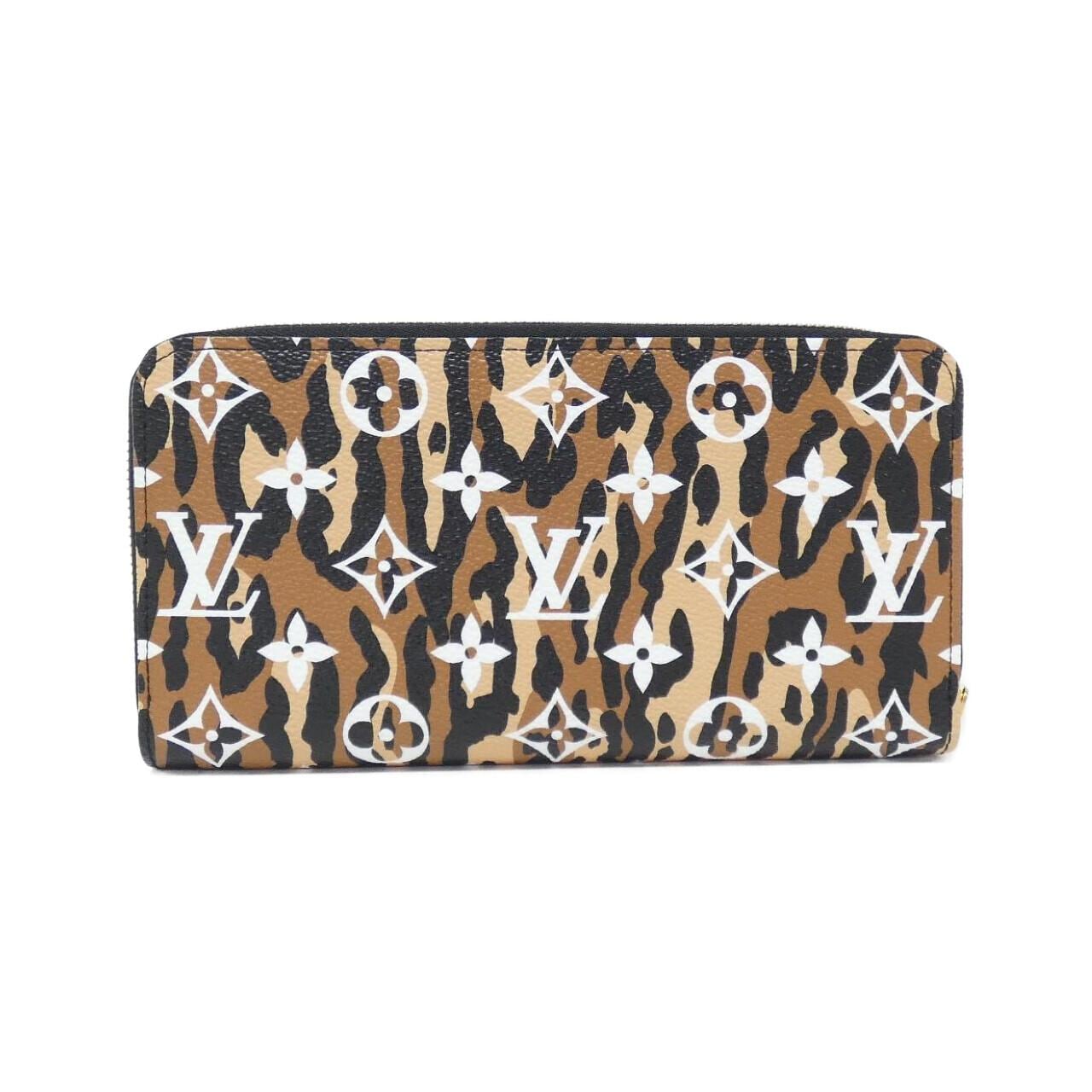 LOUIS VUITTON Vuitton Monogram Jungle Zippy Wallet M44744 Wallet