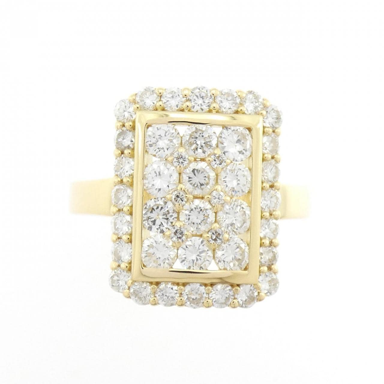 K18YG ダイヤモンド リング 1.50CT