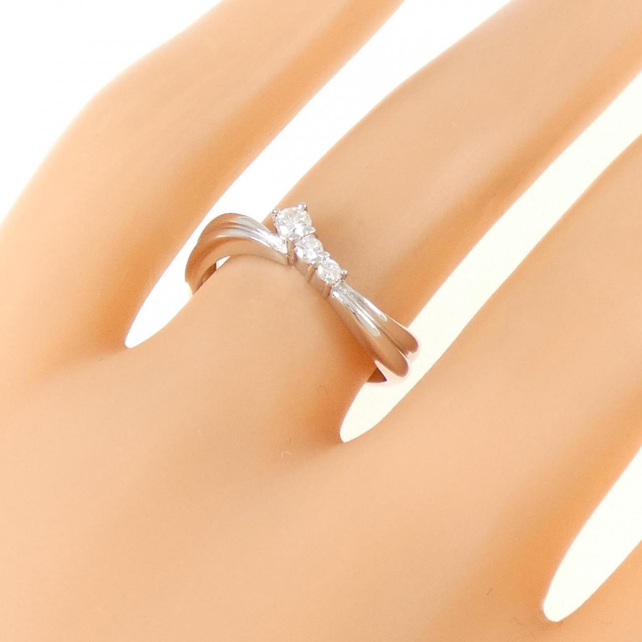 PT900 ダイヤモンド リング 0.12CT